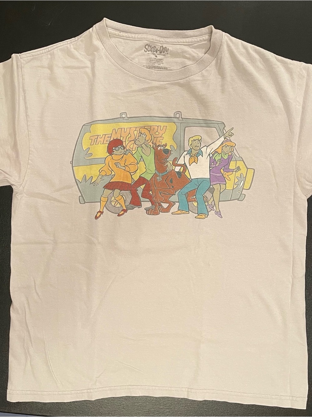 Scooby-Doo Crew Graphic Tee - Women's Grey Short Sleeve